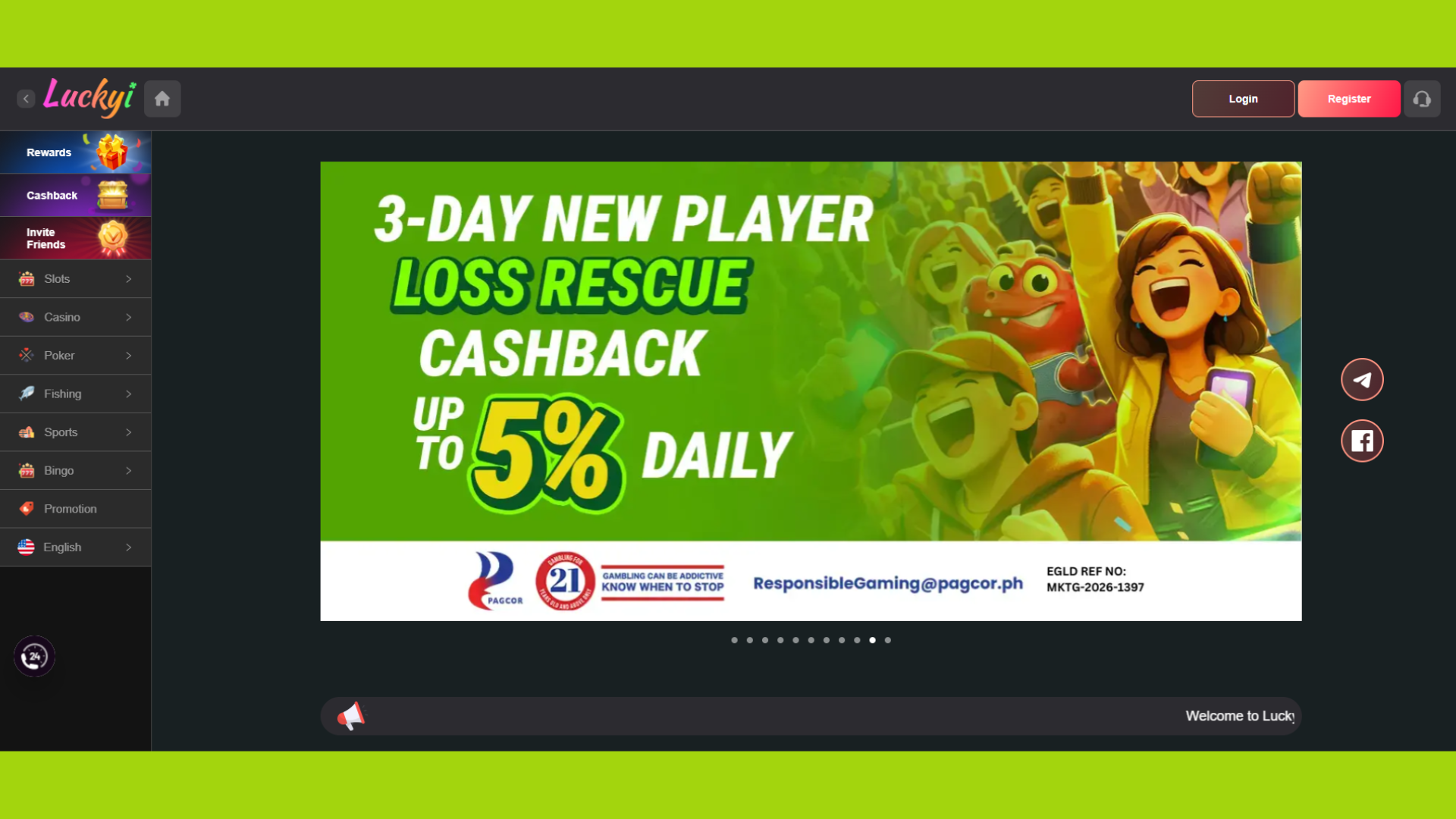 Luckyi PH | Online Casino in the Philippines screenshot 1