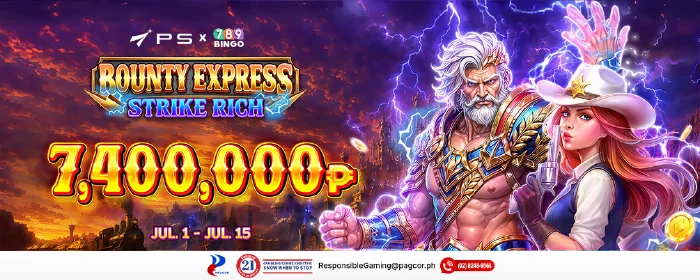 Bonus Rains – Up to PHP 7,400,000! 