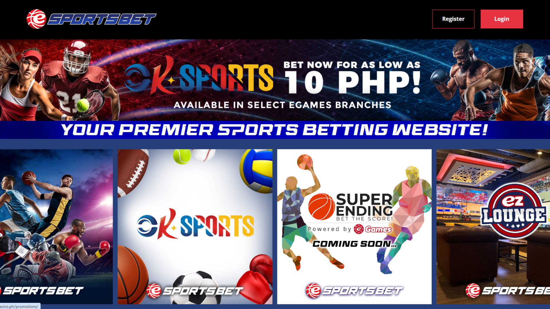 EsportsBet eGames Casino PH | PAGCOR-Licensed screenshot 1