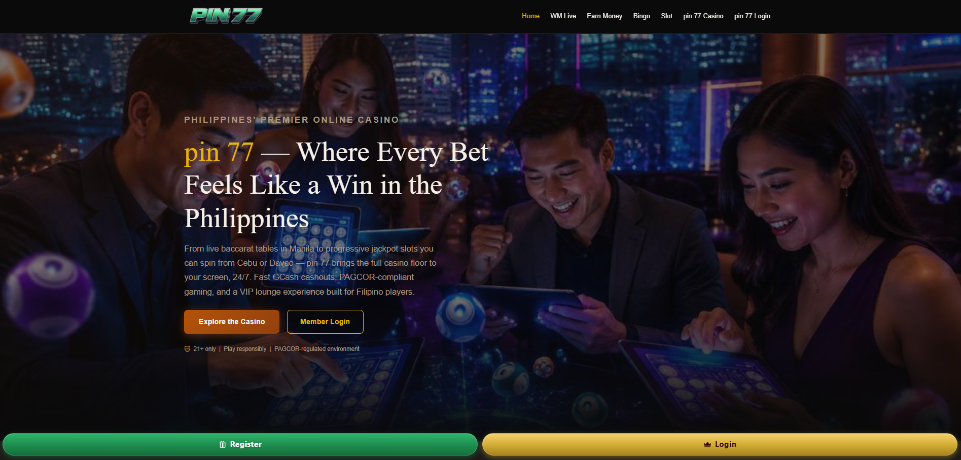 pin 77 – Play PH Slots and Win Hot Daily Rewards screenshot 1