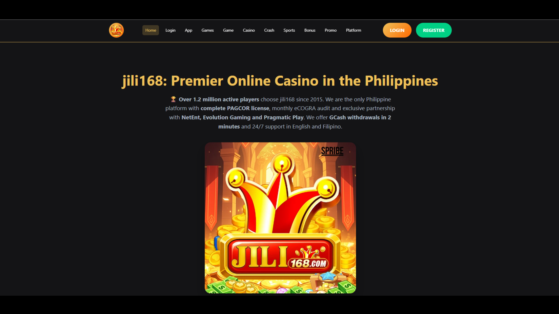 jili168 - Leading Jili Games Casino Official Site Philippines screenshot 1