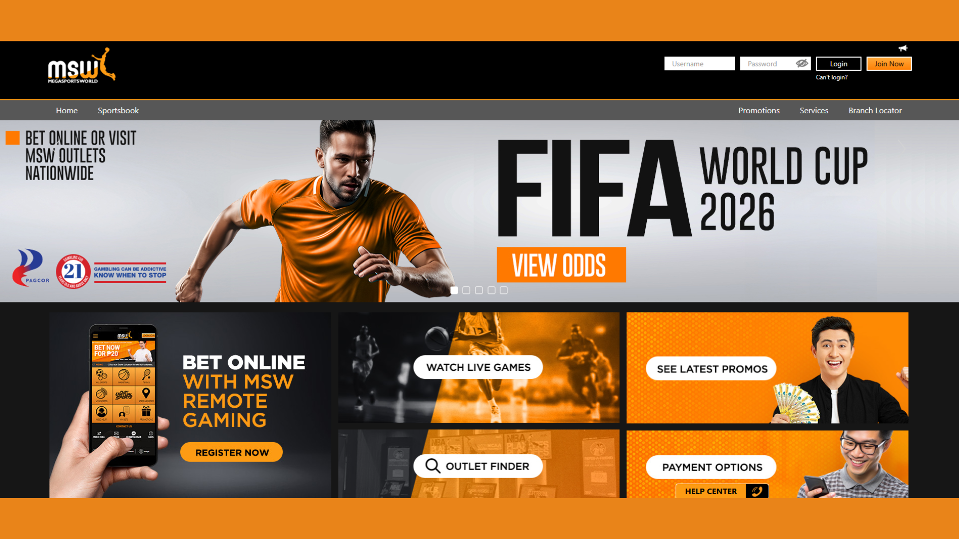MegaSportsWorld screenshot 1