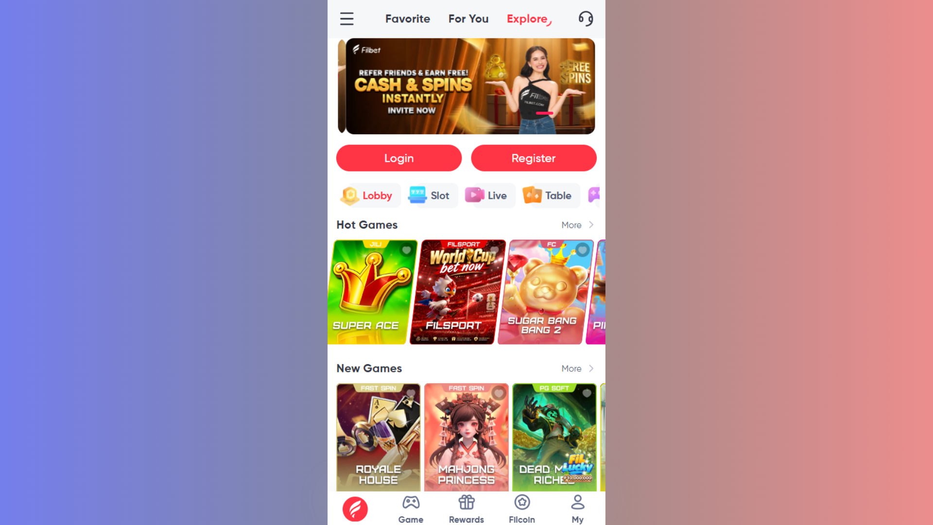 FilGame PH: Play PH Slots Anytime screenshot 1