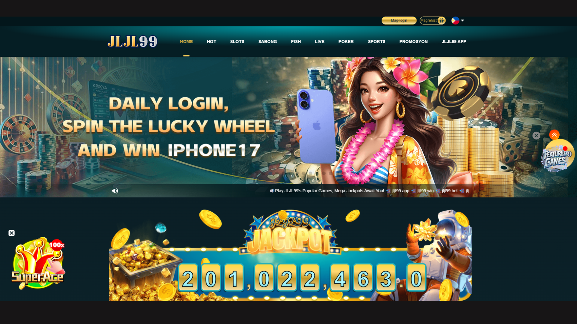 DOWNLOAD JLJL99 APP AND GET ₱58 screenshot 1