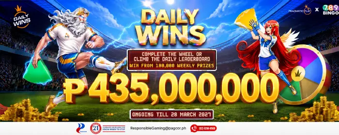 Daily Prize Hunt – Up to PHP 435,000,000!