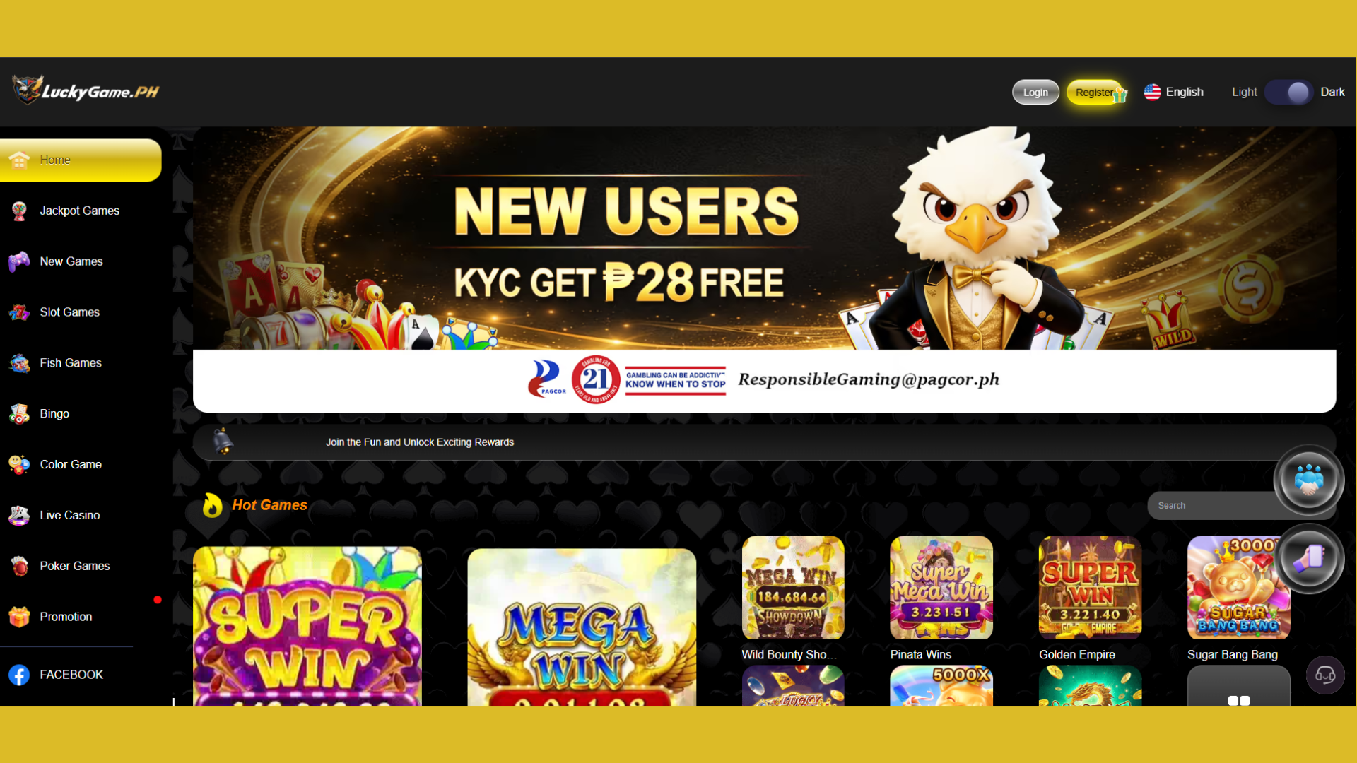 Lucky Game PH: Vast Range of Slot Games screenshot 1