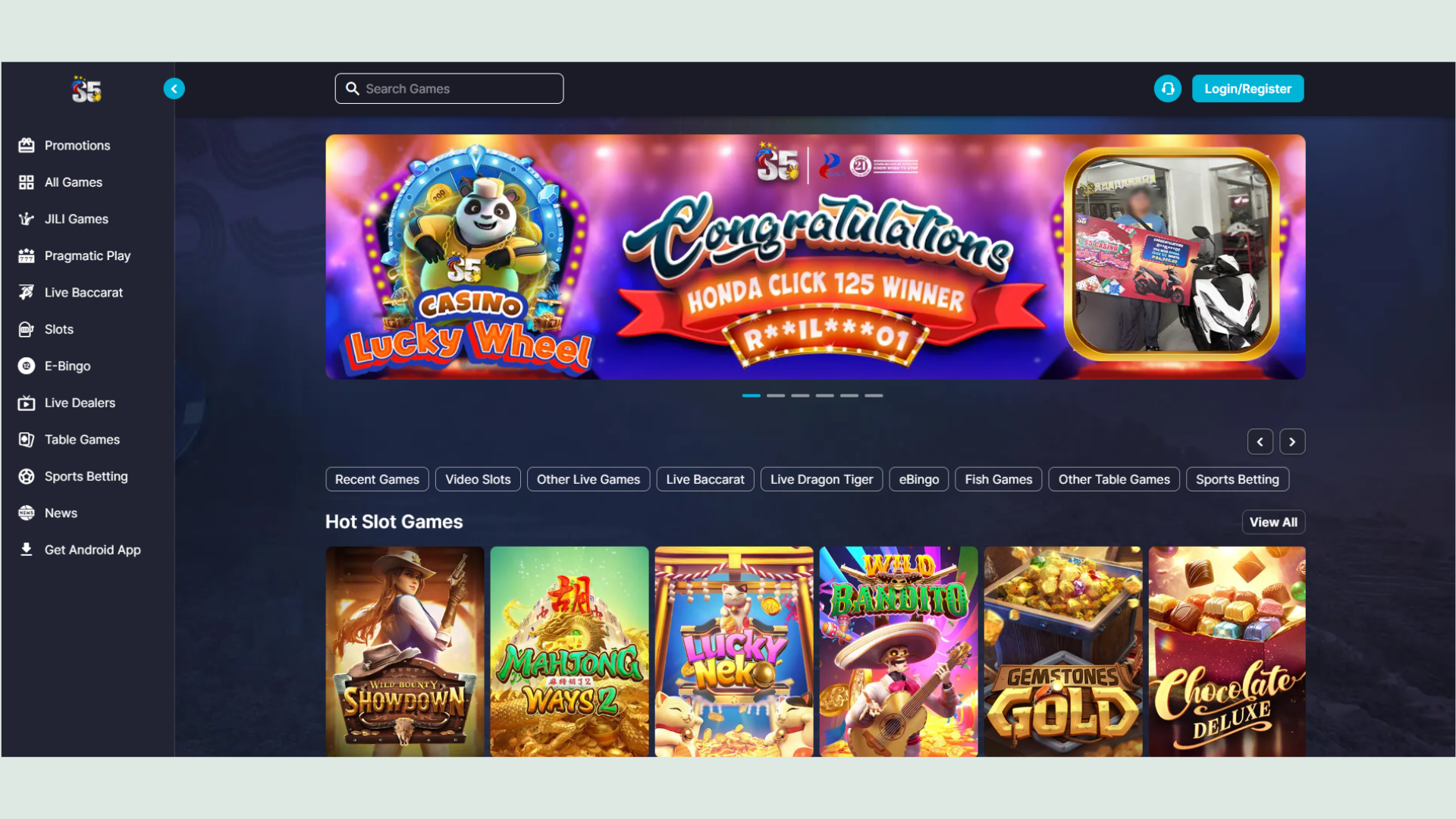 PAGCOR-Licensed Online Casino in the Philippines | S5 Casino screenshot 1