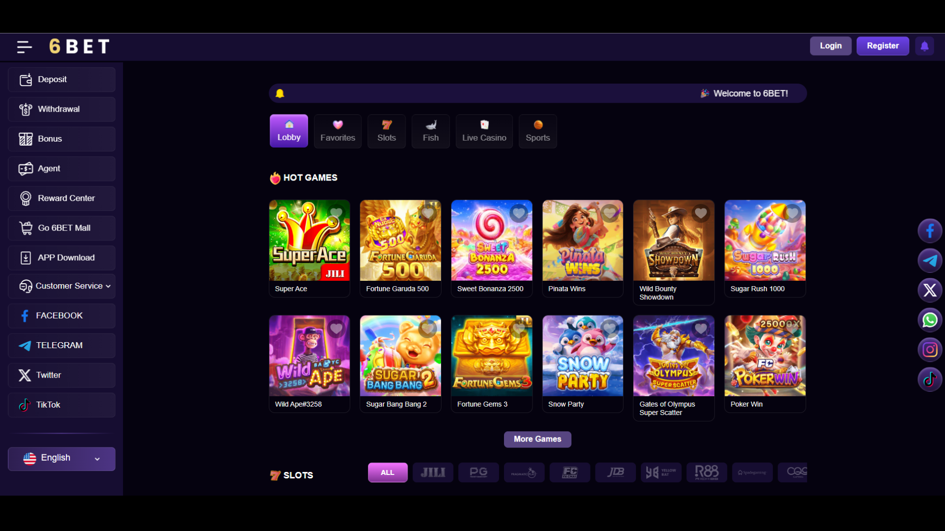 6bet screenshot 1