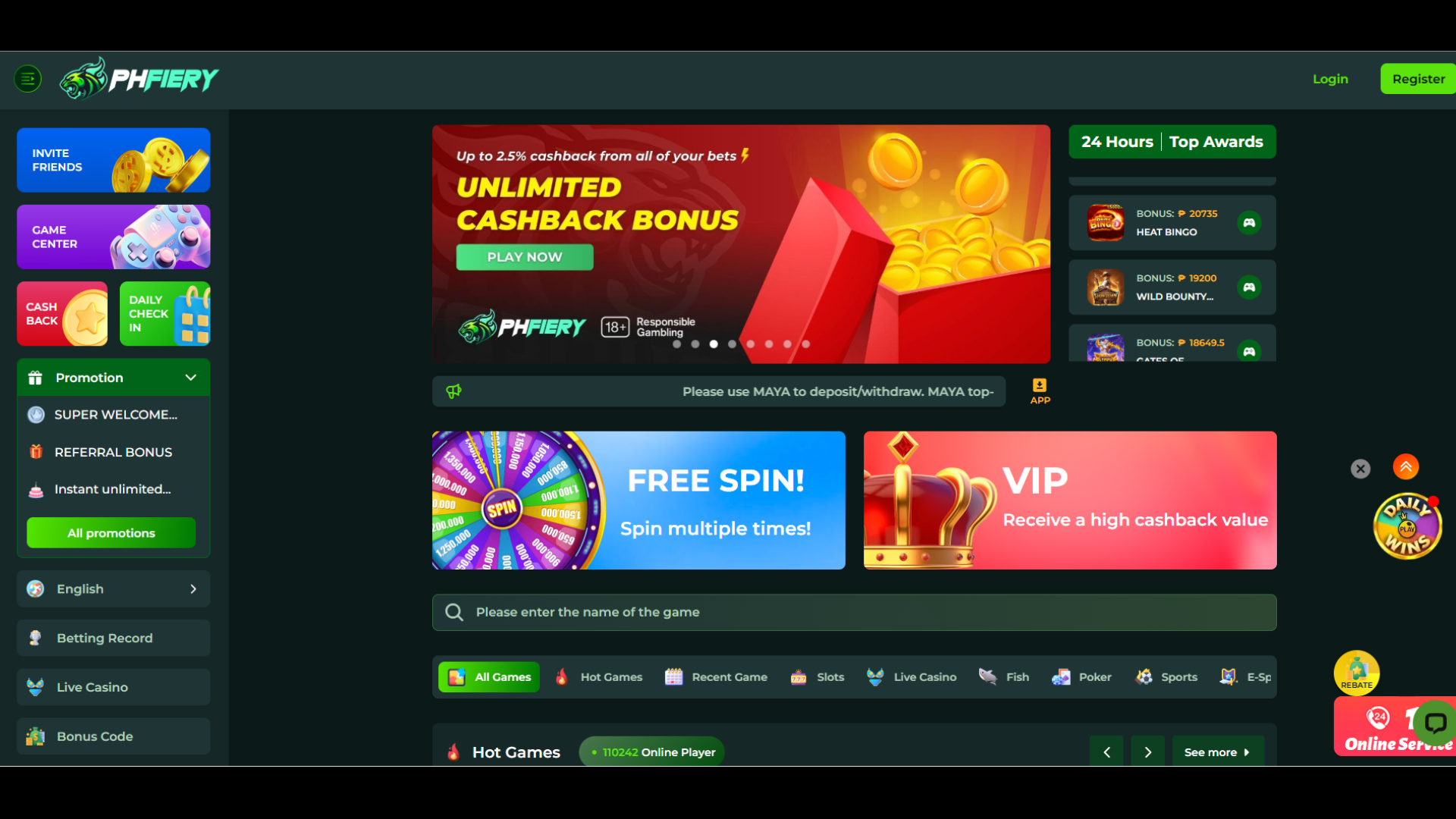 Fiery249653 Review | PAGCOR License Status & Online Bingo screenshot 1