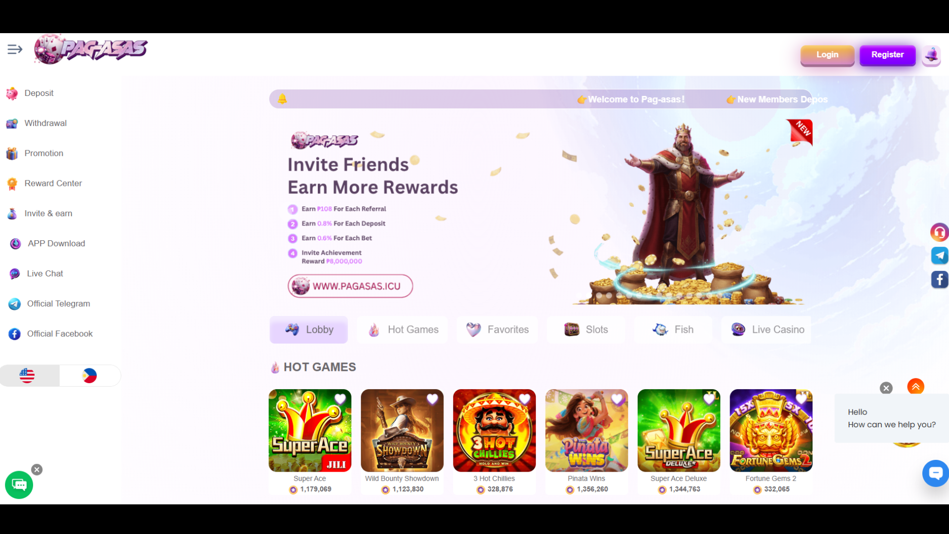 Enter a world of online casino entertainment featuring exciting games screenshot 1