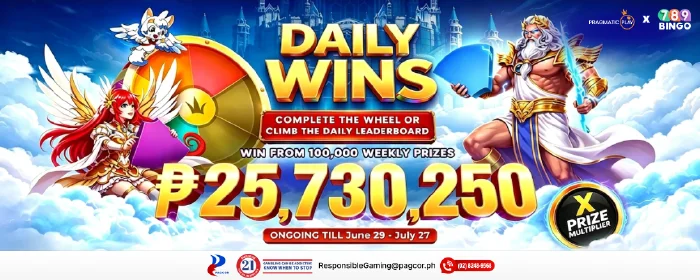 Daily Prize Hunt – Up to PHP 25,730,250!