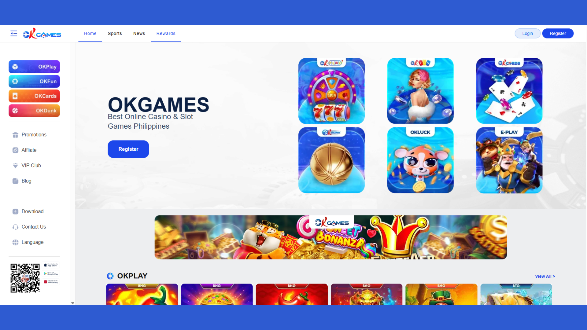 OKGames PH | Your Online Casino Site Philippines screenshot 1
