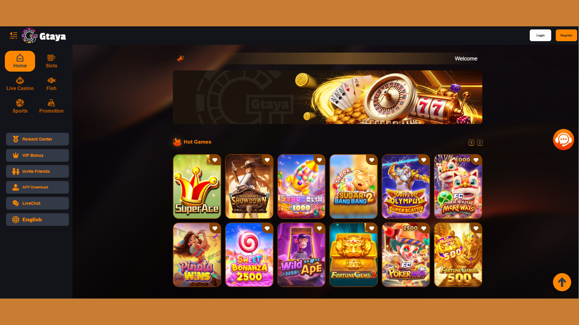 GTaya | Philippines Legit Online Casino screenshot 1