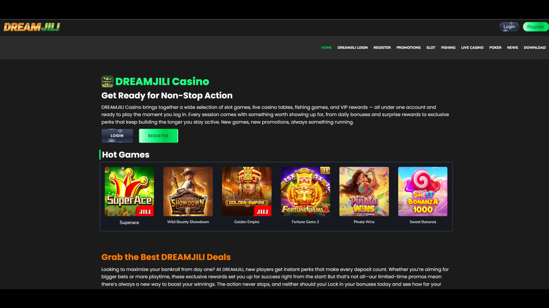 dreamjili APP screenshot 1