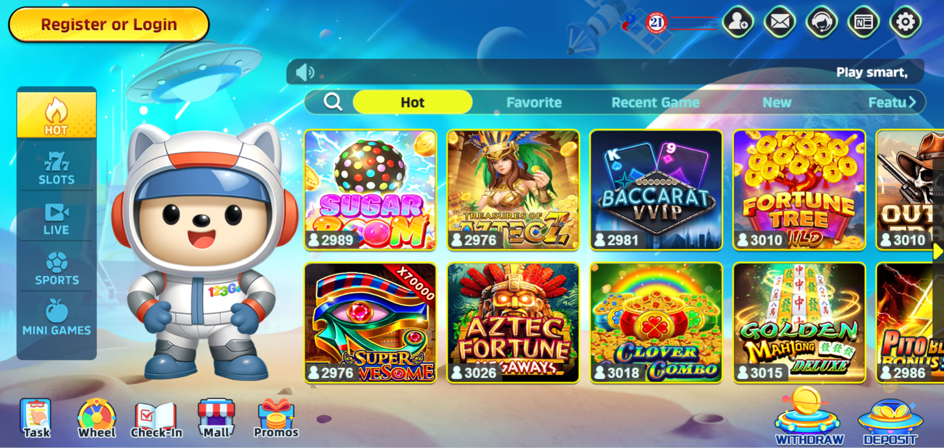 123Go Online Casino – Play Slots, Jili, Super Ace, Fortune Gems, Color Game & Sports Betting screenshot 1