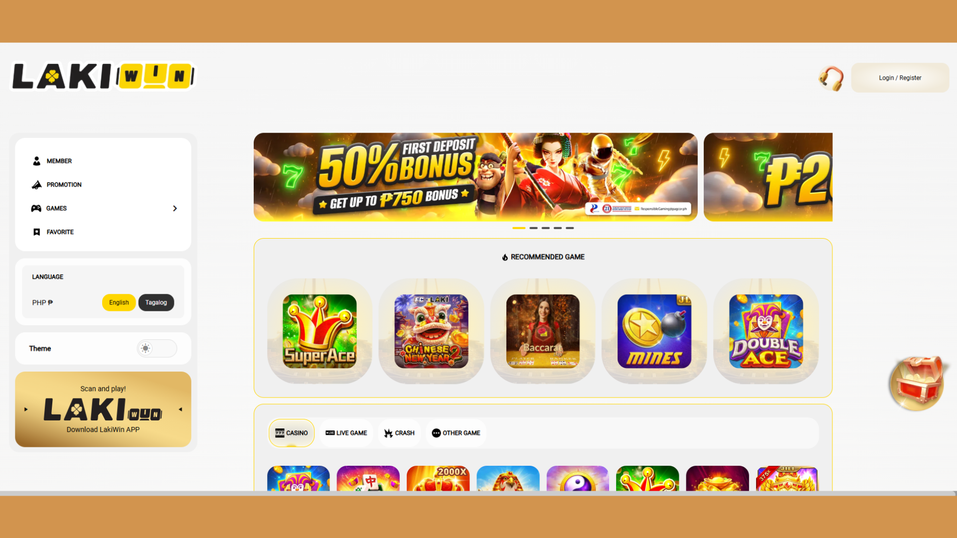 LakiWin: Color Game & Jili Slots | PAGCOR Online Casino screenshot 1