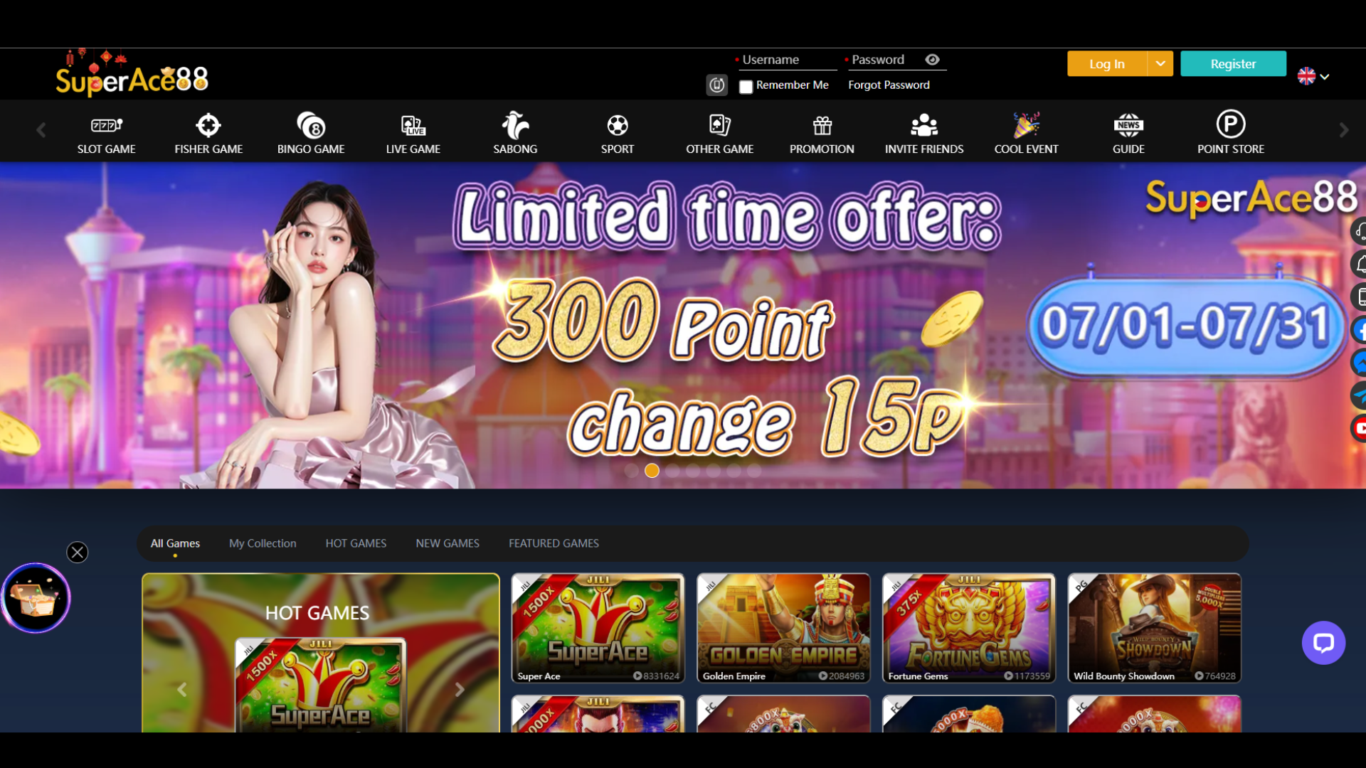 SuperAce88 Review | PAGCOR Status & 789Bingo Online Bingo screenshot 1