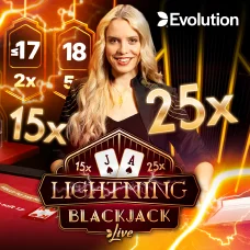Lightning blackjack